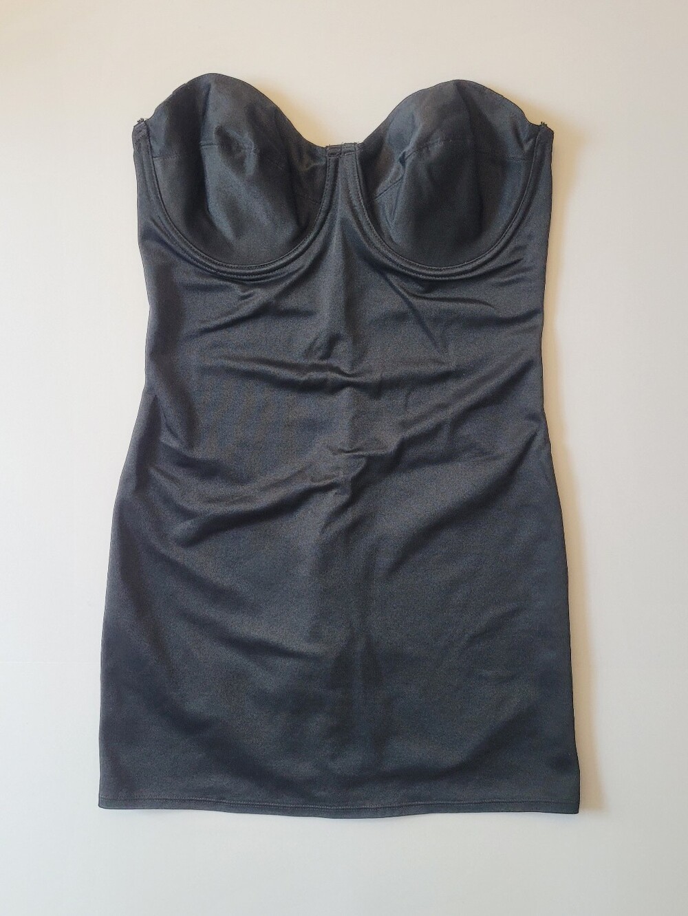 Nancy Ganz Vintage 90s Body Slimmer Strapless Shaper Slip Dress Style 0838 38C
